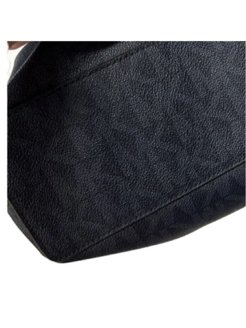Michael Kors Large Bedford Tote – Navy MK Signature Logo Canvas - Picture 7 of 12